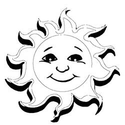 Coloring page: Sun (Nature) #157942 - Free Printable Coloring Pages