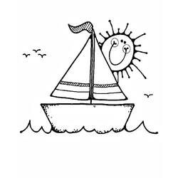 Coloring page: Sun (Nature) #157956 - Free Printable Coloring Pages