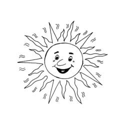 Coloring page: Sun (Nature) #157961 - Free Printable Coloring Pages