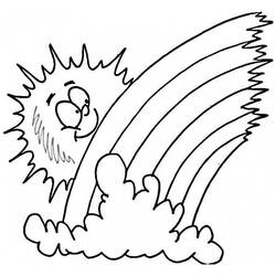 Coloring page: Sun (Nature) #157980 - Free Printable Coloring Pages