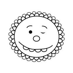 Coloring page: Sun (Nature) #157982 - Free Printable Coloring Pages