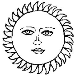 Coloring page: Sun (Nature) #157984 - Free Printable Coloring Pages