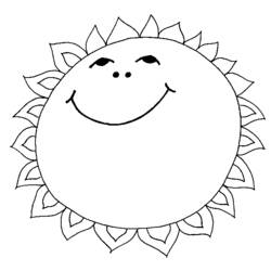 Coloring page: Sun (Nature) #158002 - Free Printable Coloring Pages