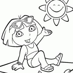 Coloring page: Sun (Nature) #158026 - Free Printable Coloring Pages