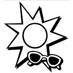 Coloring page: Sun (Nature) #158125 - Free Printable Coloring Pages