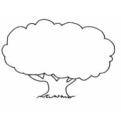 Coloring page: Tree (Nature) #154669 - Printable coloring pages