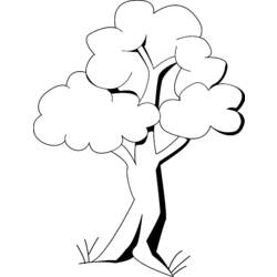 Coloring page: Tree (Nature) #154690 - Free Printable Coloring Pages