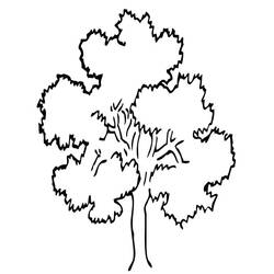 Coloring page: Tree (Nature) #154701 - Free Printable Coloring Pages