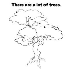 Coloring page: Tree (Nature) #154745 - Free Printable Coloring Pages