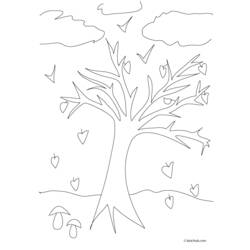 Coloring page: Tree (Nature) #154762 - Free Printable Coloring Pages