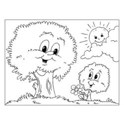 Coloring page: Tree (Nature) #154763 - Free Printable Coloring Pages