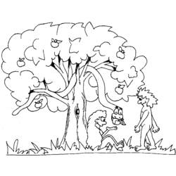 Coloring page: Tree (Nature) #154765 - Free Printable Coloring Pages