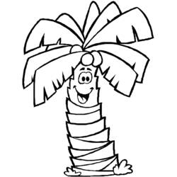 Coloring page: Tree (Nature) #154801 - Free Printable Coloring Pages