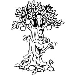 Coloring page: Tree (Nature) #154806 - Free Printable Coloring Pages