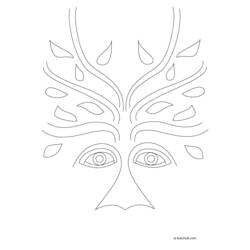 Coloring page: Tree (Nature) #154823 - Free Printable Coloring Pages