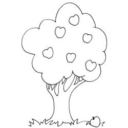 Coloring page: Tree (Nature) #154906 - Free Printable Coloring Pages