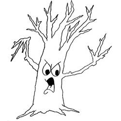 Coloring page: Tree (Nature) #154937 - Free Printable Coloring Pages