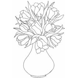 Coloring page: Tulip (Nature) #161630 - Free Printable Coloring Pages