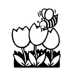 Coloring page: Tulip (Nature) #161694 - Free Printable Coloring Pages