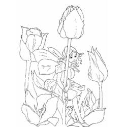 Coloring page: Tulip (Nature) #161716 - Free Printable Coloring Pages