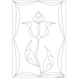 Coloring page: Tulip (Nature) #161735 - Free Printable Coloring Pages