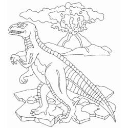 Coloring page: Volcano (Nature) #166581 - Free Printable Coloring Pages
