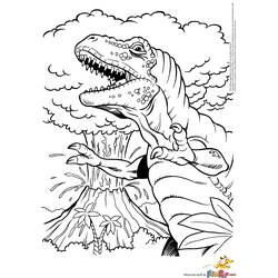 Coloring page: Volcano (Nature) #166595 - Printable coloring pages