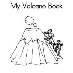 Coloring page: Volcano (Nature) #166631 - Free Printable Coloring Pages