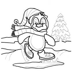 Coloring page: Winter season (Nature) #164395 - Free Printable Coloring Pages
