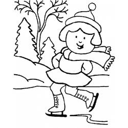 Coloring page: Winter season (Nature) #164414 - Free Printable Coloring Pages