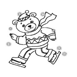 Coloring page: Winter season (Nature) #164430 - Free Printable Coloring Pages