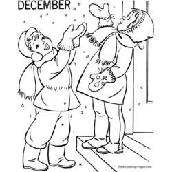 Coloring page: Winter season (Nature) #164441 - Free Printable Coloring Pages