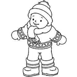 Coloring page: Winter season (Nature) #164446 - Free Printable Coloring Pages