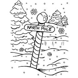 Coloring page: Winter season (Nature) #164470 - Free Printable Coloring Pages