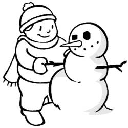 Coloring page: Winter season (Nature) #164492 - Free Printable Coloring Pages