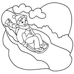 Coloring page: Winter season (Nature) #164504 - Free Printable Coloring Pages