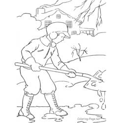 Coloring page: Winter season (Nature) #164506 - Free Printable Coloring Pages