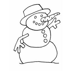 Coloring page: Winter season (Nature) #164521 - Free Printable Coloring Pages