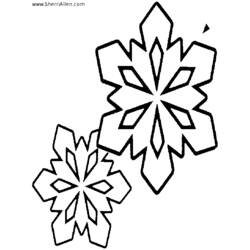 Coloring page: Winter season (Nature) #164538 - Free Printable Coloring Pages