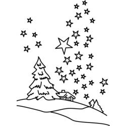 Coloring page: Winter season (Nature) #164559 - Free Printable Coloring Pages