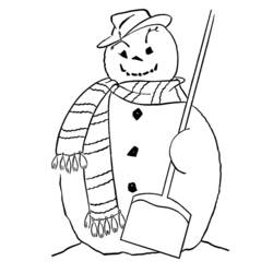 Coloring page: Winter season (Nature) #164560 - Free Printable Coloring Pages