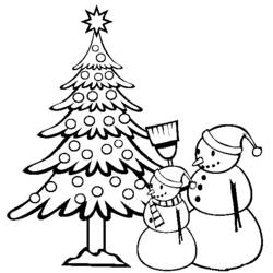 Coloring page: Winter season (Nature) #164563 - Free Printable Coloring Pages