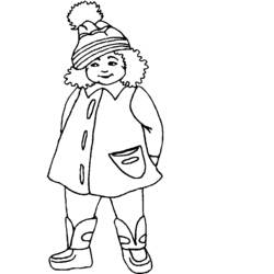 Coloring page: Winter season (Nature) #164567 - Free Printable Coloring Pages