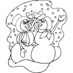 Coloring page: Winter season (Nature) #164571 - Free Printable Coloring Pages