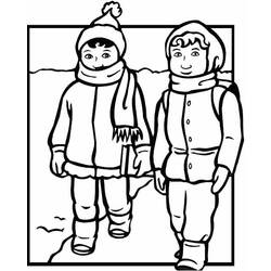 Coloring page: Winter season (Nature) #164572 - Free Printable Coloring Pages