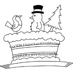 Coloring page: Winter season (Nature) #164636 - Free Printable Coloring Pages