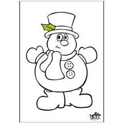 Coloring page: Winter season (Nature) #164639 - Free Printable Coloring Pages