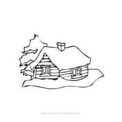 Coloring page: Winter season (Nature) #164661 - Free Printable Coloring Pages