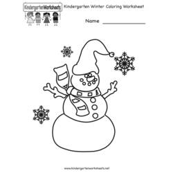 Coloring page: Winter season (Nature) #164666 - Free Printable Coloring Pages