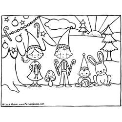 Coloring page: Winter season (Nature) #164712 - Free Printable Coloring Pages